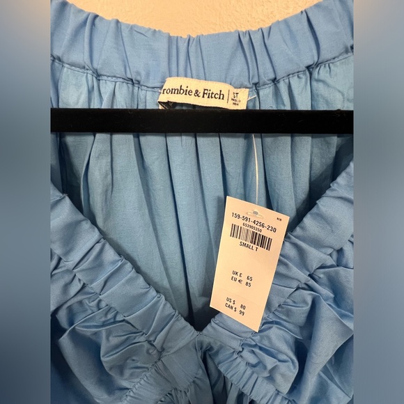 Abercrombie blue mini dress - Picture 3 of 9